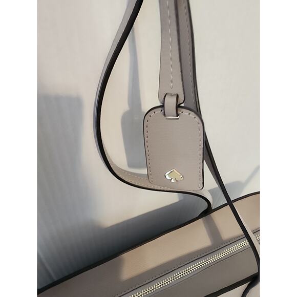 Kate‎ Spade Dana Large Tote & Wallet Warm Beige-EUC - Picture 4 of 14